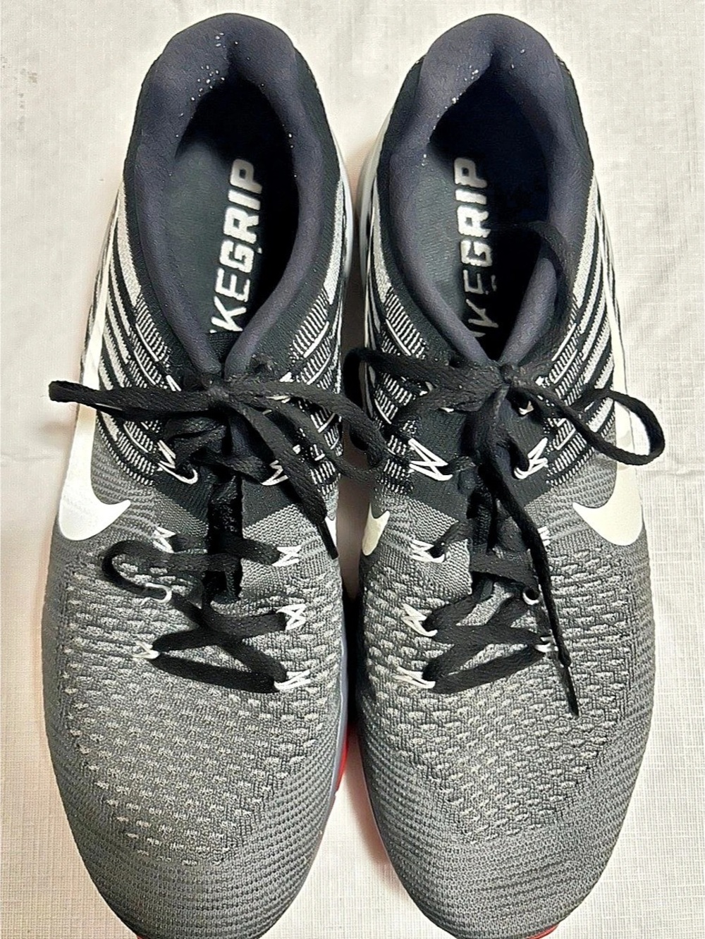 Nike Metcon DSX Flyknit Athletic Shoes Black & Gray US 12